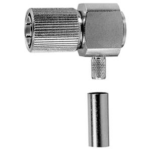 Telegärtner J01070K2001 J01070K2001 N-connector Stekker, haaks 50 Ω 1 stuk(s)