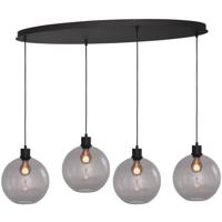 Masterlight Hanglamp ovaal Lazise Oval 4x Ø 25cm goud 2644-05-05-100-40425 - thumbnail