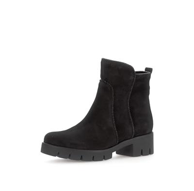 Gabor Klassieke enkellaarsjes voor dames, beste pasvorm, Zwart 17, 37 EU