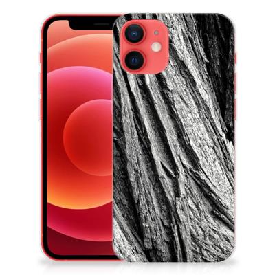 Bumper Hoesje iPhone 12 Mini Boomschors Grijs Bumper Hoesje iPhone 12 Mini Boomschors Grijs