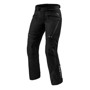 REV'IT! Horizon 3 H2O Lady Pants, Textiel motorbroek dames, Zwart kort