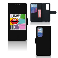 OPPO Find X3 Neo 5G Wallet Case met Pasjes Popart Princess