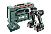 Metabo BSLBL+SSWLT300BL 685203000 Accu-schroefboormachine, Accu-slagmoersleutel 18 V 5.2 Ah Li-ion Incl. accu, Incl. lader - thumbnail