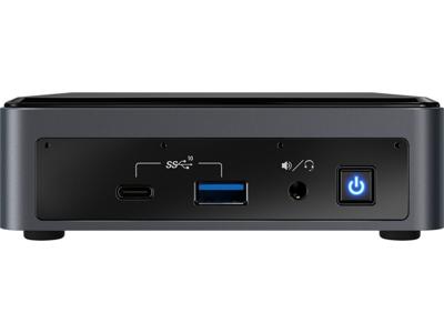 Intel NUC BXNUC10I7FNK2 PC/workstation barebone i7-10710U 1,1 GHz UCFF Zwart BGA 1528 Intel NUC BXNUC10I7FNK2 PC/workstation barebone i7-10710U 1,1 GHz UCFF Zwart BGA 1528
