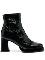 Chie Mihara bottines vernies Katrin à fini verni - Noir