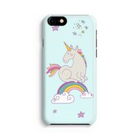 Regenboog eenhoorn: Volledig Geprint iPhone 7 Hoesje - thumbnail