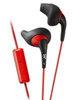 JVC HA-ENR15-BR-E in-ear sport-hoofdtelefoon met afstandsbediening en microfoon zwart/rood