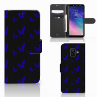 Samsung Galaxy A6 2018 Telefoon Hoesje Vlinder Patroon