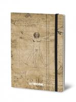 Stifflex notitieboek Leonardo 15 x 21 cm papier 192 pag's