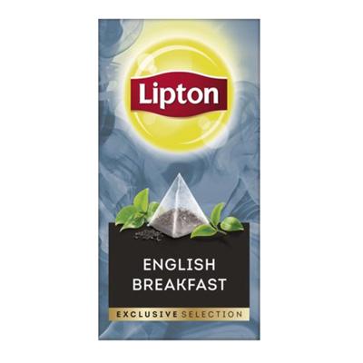 Lipton - Exclusive Selection English Breakfast Thee - 25 zakjes Lipton - Exclusive Selection English Breakfast Thee - 25 zakjes