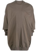 Rick Owens Splintered Peter organic cotton jumper - Marron - thumbnail