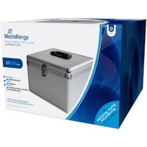 MediaRange BOX76 CD-doosje Opbergdoos 300 schijven Zilver