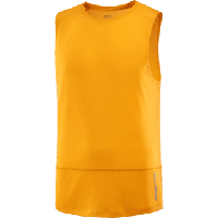 Salomon Cross run tank heren - GEEL - Heren