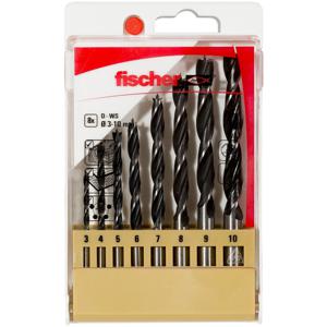 Fischer 536609 Hout-spiraalboorset 8-delig 1 set(s)