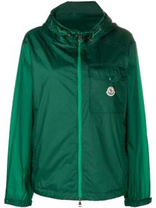 Moncler veste Samakar à capuche - Vert