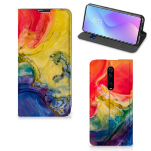 Bookcase Xiaomi Redmi K20 Pro Watercolor Dark