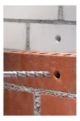 kwb 38500 Gereedschapsstaal Steen-spiraalboorset 5-delig 4 mm, 5 mm, 6 mm, 8 mm, 10 mm Gezamenlijke lengte 160 mm Cilinderschacht 5 stuk(s)