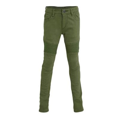 WE Fashion Blue Ridge skinny jeans groen WE Fashion Blue Ridge skinny jeans groen