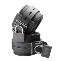 XR Brands Neoprene Handcuffs with Lock - thumbnail