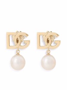 Dolce & Gabbana boucles d'oreilles en or 18ct à perles