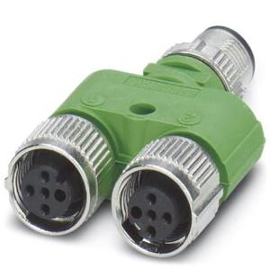 Phoenix Contact 1523971 Sensor/actuator verdeler en adapter M12 Aantal polen: 4 Adapter, Y-vorm 5 stuk(s)