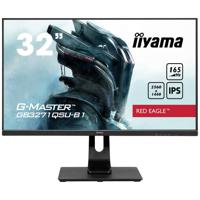 Iiyama G-MASTER Red Eagle GB3271QSU-B1 Gaming monitor Energielabel F (A - G) 80 cm (31.5 inch) 2560 x 1440 Pixel 16:9 1 ms HDMI, DisplayPort, USB 3.0, - thumbnail