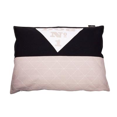 Lex & Max Hondenkussen No.1 Zwart - 100 X 70cm