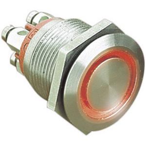 Bulgin MPI002/TERM/WH MPI002/TERM/WH Vandalismebestendige druktoets 24 V/DC 0.05 A 1x uit/(aan) Moment Wit (Ø x l) 22 mm x 31 mm IP66 1 stuk(s)