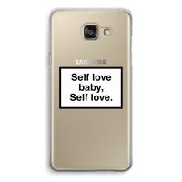 Self love: Samsung Galaxy A5 (2016) Transparant Hoesje - thumbnail