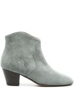 ISABEL MARANT bottines Dicker 55 mm en daim - Vert - thumbnail