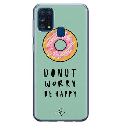 Samsung Galaxy M31 siliconen hoesje - Donut worry