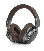Muse M-278 BT Bluetooth hoofdtelefoon, over-ear, draadloos afspelen tot 12 uur, opvouwbaar, geïntegreerde headset, grijs/bruin