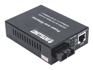 Intellinet 508209 netwerk media converter 1000 Mbit/s 1310 nm Single-mode Zwart