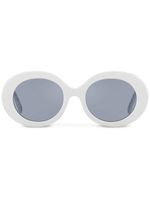 Dolce & Gabbana Eyewear lunettes de soleil à monture ronde - Blanc