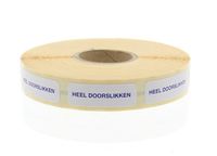 Blockland Strooketiket heel doorslikken 30 x 7mm (1000 st) - thumbnail