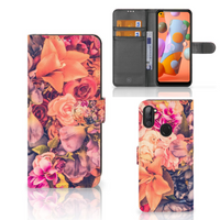 Samsung Galaxy M11 | A11 Hoesje Bosje Bloemen