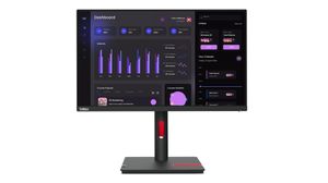 Lenovo ThinkVision T24i-30 LED-monitor Energielabel E (A - G) 61 cm (24 inch) 1920 x 1080 Pixel 16:9 4 ms DisplayPort, Audio-Line-out, HDMI, USB 3.2 Gen 1, VGA