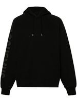 Jacquemus haut Le Hoodie Typo en coton - Noir