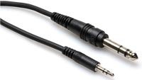 Hosa CMS-110 stereo audiokabel 3.5 mm jack - 6.35 mm jack 3 m - thumbnail