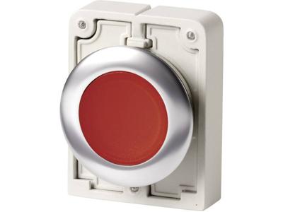 Eaton 182926 M30C-FDL-R Druktoets Plat, Rond, Verchroomd Rood 1 stuk(s)