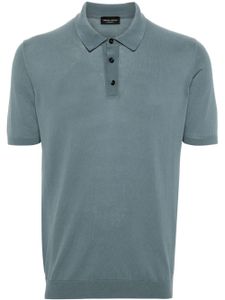 Roberto Collina polo fin en coton - Bleu