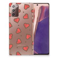 Samsung Note 20 TPU bumper Hearts - thumbnail