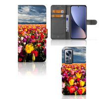 Xiaomi 12 Pro Hoesje Tulpen - thumbnail