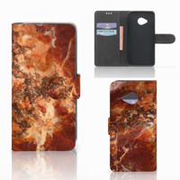 HTC U11 Life Bookcase Marmer Bruin