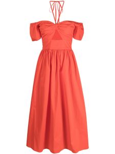 TWINSET robe à épaules dénudées - Orange