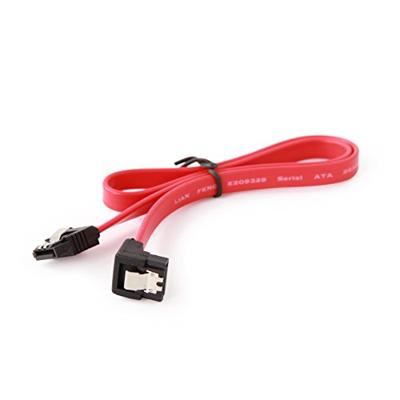 Gembird CC-SATAM-DATA90 0,5 m SATA III SATA III Zwart, Rood SATA-kabel - SATA-kabel, 1 stuk