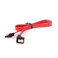 Gembird CC-SATAM-DATA90 0,5 m SATA III SATA III Zwart, Rood SATA-kabel - SATA-kabel, 1 stuk