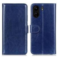 Xiaomi Poco C65/Redmi 13C Wallet Case met Magnetische Sluiting - Blauw - thumbnail