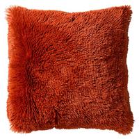 Dutch Decor Fluffy Sierkussen, Polyester, Potter'S Clay, 45X45