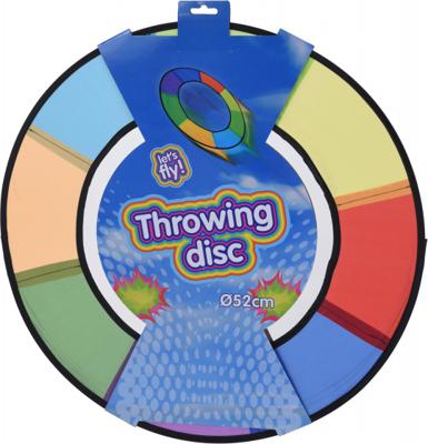 Free and Easy regenboog werpschijf 52 cm Free and Easy regenboog werpschijf 52 cm